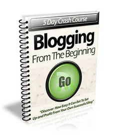 Blogging From The Beginning small