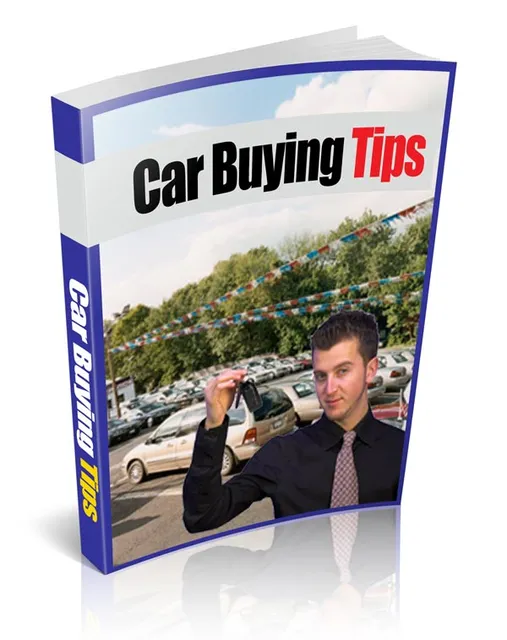 eCover representing Car Buying Tips eBooks & Reports with Private Label Rights