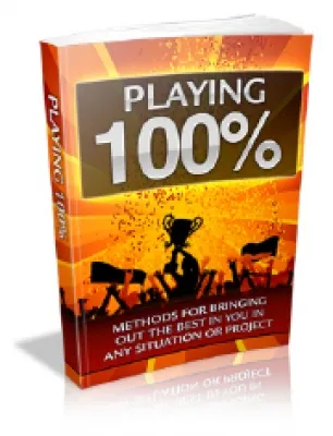 eCover representing Playing 100% eBooks & Reports with Master Resell Rights