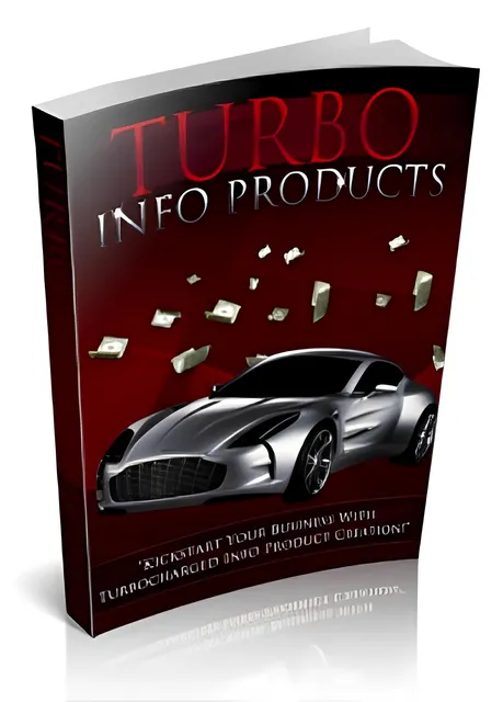 eCover representing Turbo Info Products eBooks & Reports with Master Resell Rights