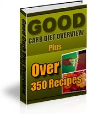 eCover representing Good Carb Diet Overview eBooks & Reports with Master Resell Rights