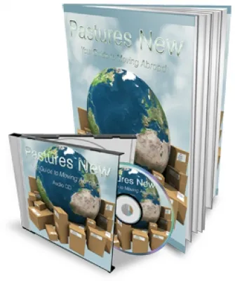 eCover representing Pastures New - Your Guide to Moving Abroad eBooks & Reports with Master Resell Rights