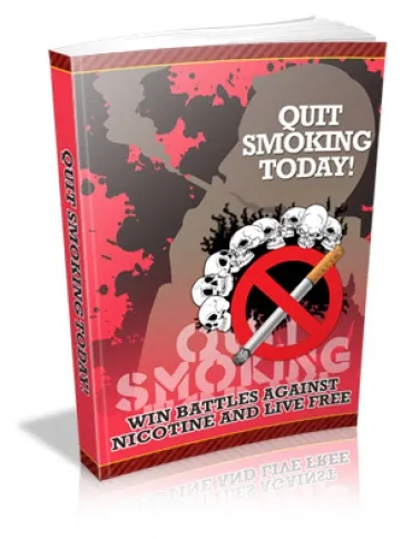 eCover representing Quit Smoking Today! eBooks & Reports with Master Resell Rights