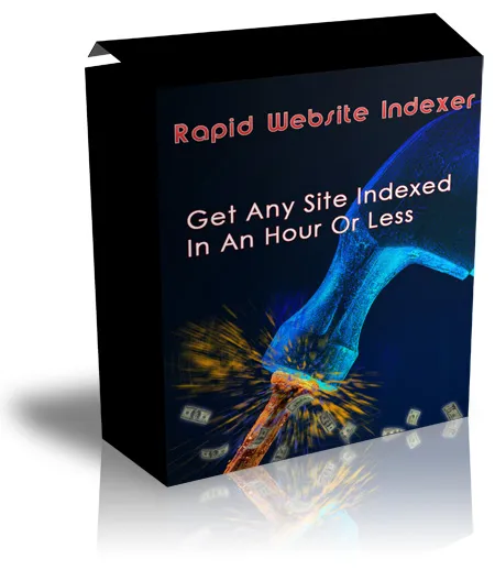 eCover representing Website Indexer  with Master Resell Rights