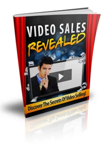 eCover representing Video Sales Revealed eBooks & Reports with Master Resell Rights