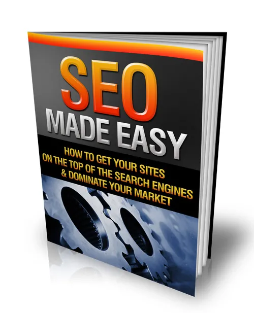 eCover representing SEO Made Easy eBooks & Reports with Master Resell Rights