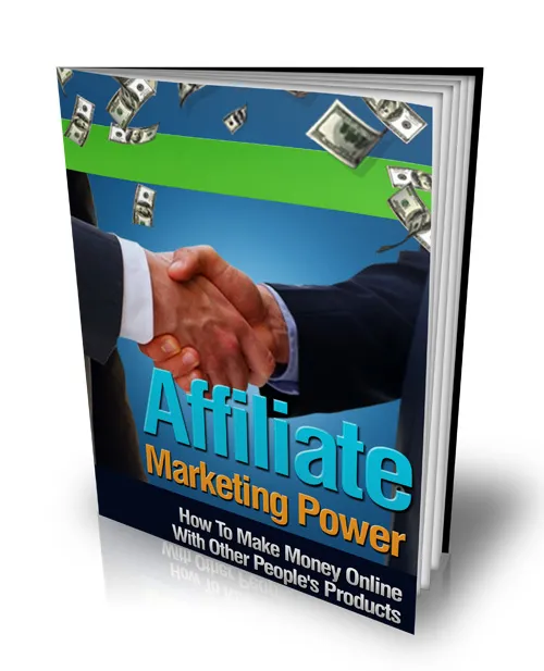 eCover representing Affiliate Marketing Power eBooks & Reports with Master Resell Rights
