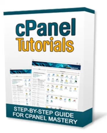 eCover representing cPanel Tutorials eBooks & Reports with Master Resell Rights