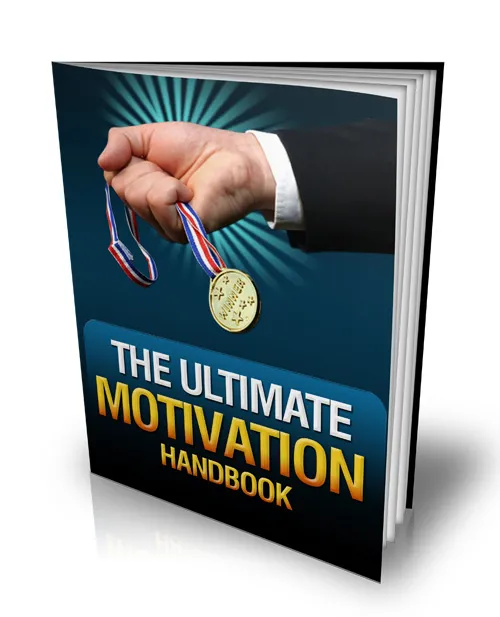 eCover representing The Ultimate Motivation Handbook eBooks & Reports with Master Resell Rights