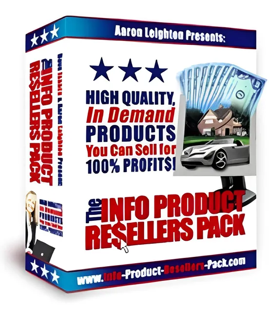 eCover representing The Info Product Resellers Pack Software & Scripts with Master Resell Rights