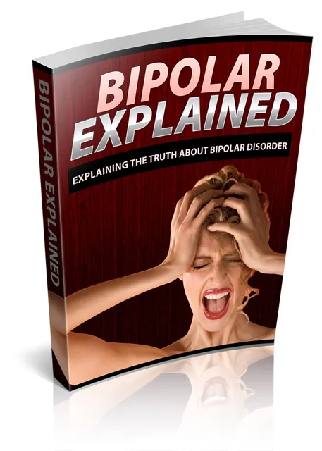 eCover representing BiPolar Explained - PLR eBooks & Reports with Private Label Rights