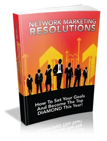 Network Marketing Resolutions small