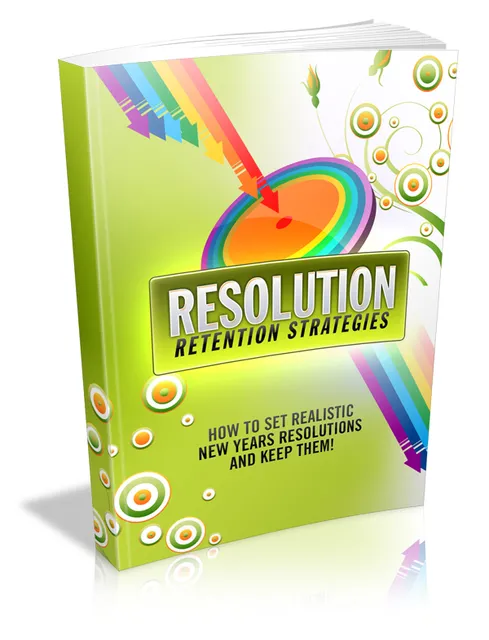 eCover representing Resolution Retention Strategies eBooks & Reports with Master Resell Rights