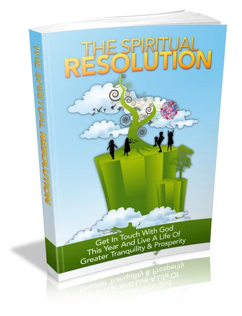eCover representing The Spiritual Resolution eBooks & Reports with Master Resell Rights