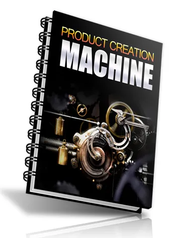 eCover representing Product Creation Machine Videos, Tutorials & Courses with Master Resell Rights