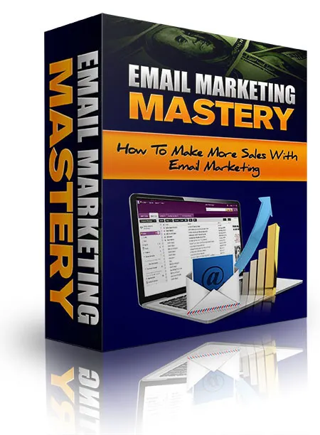 eCover representing Email Marketing Mastery eBooks & Reports/Videos, Tutorials & Courses with Personal Use Rights