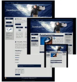 Snowboarding - WP Theme small