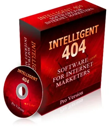 eCover representing Intelligent 404  with Master Resell Rights