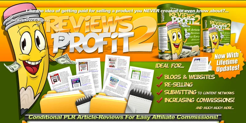 eCover representing Reviews 2 Profit eBooks & Reports/Videos, Tutorials & Courses with Master Resell Rights