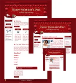 Hearts-N-Chocs - WP Theme small