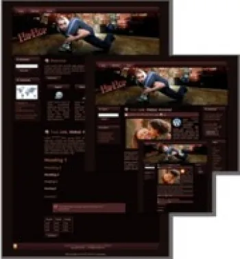 eCover representing HipHop - WP Theme  with Master Resell Rights
