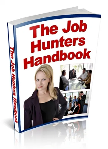 eCover representing The Job Hunters Handbook eBooks & Reports with Private Label Rights