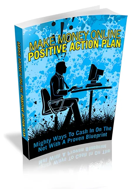 eCover representing Make Money Online Positive Action Plan eBooks & Reports with Master Resell Rights