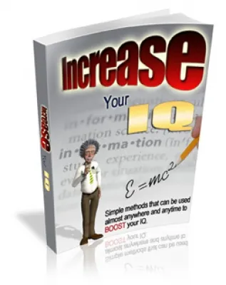 eCover representing Increase Your IQ eBooks & Reports with Master Resell Rights