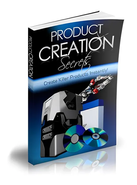 eCover representing Product Creation Secrets eBooks & Reports with Master Resell Rights