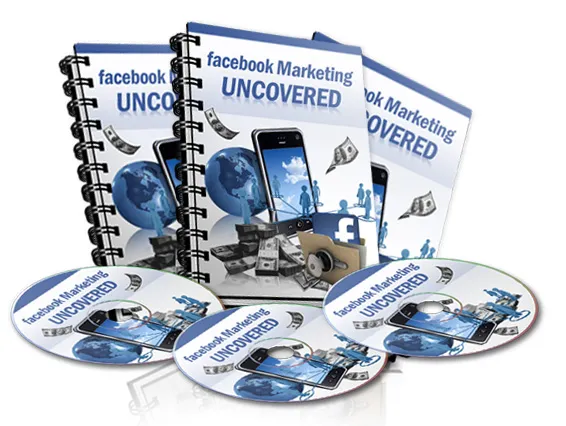 eCover representing facebook Marketing Uncovered eBooks & Reports/Videos, Tutorials & Courses with Master Resell Rights