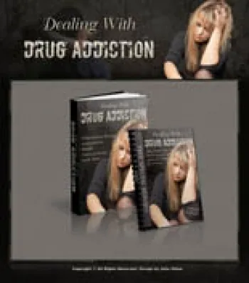 eCover representing Drug Addiction Minisite eBooks & Reports with Personal Use Rights