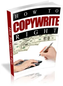 How To Copywrite Right small