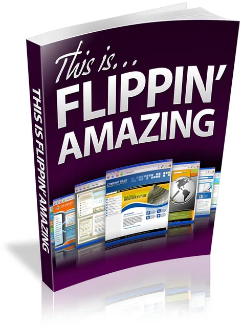 eCover representing This Is... Flippin' Amazing eBooks & Reports with Master Resell Rights