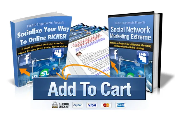 eCover representing Social Network Marketing Extreme eBooks & Reports with Master Resell Rights