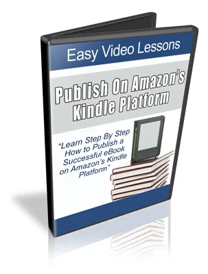 eCover representing Publish On Amazon's Kindle Platform Videos, Tutorials & Courses with Master Resell Rights