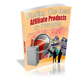 Finding The Best Affiliate Products To Promote small