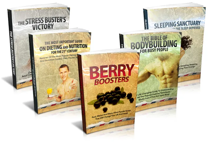 eCover representing The Health And Wellness Series! eBooks & Reports with Master Resell Rights
