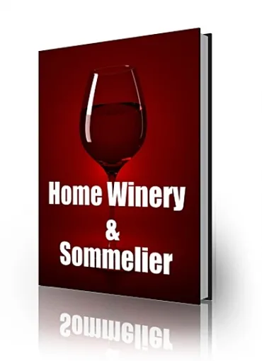 eCover representing Home Winery And Sommelier eBooks & Reports with Private Label Rights