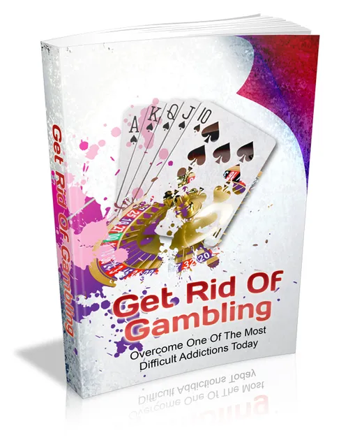 eCover representing Get Rid Of Gambling eBooks & Reports with Master Resell Rights