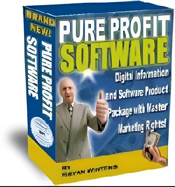 eCover representing Pure Profit Software Software & Scripts with Master Resell Rights