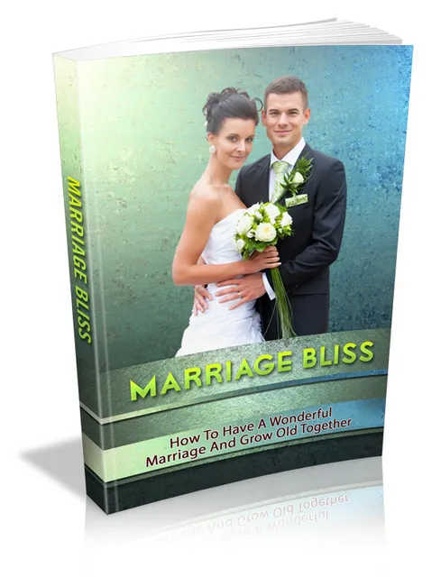 eCover representing Marriage Bliss eBooks & Reports with Master Resell Rights