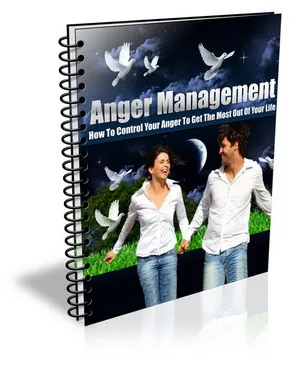 eCover representing Anger Management eBooks & Reports with Master Resell Rights