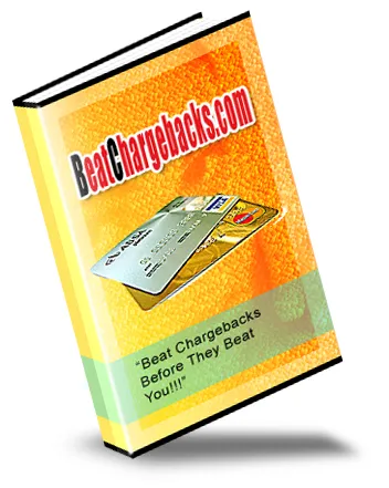 eCover representing Beat Chargebacks eBooks & Reports with Private Label Rights
