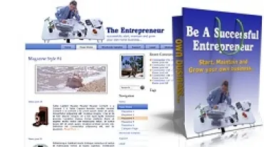 eCover representing Be A Successful Entrepreneur - Themes Pack  with Personal Use Rights