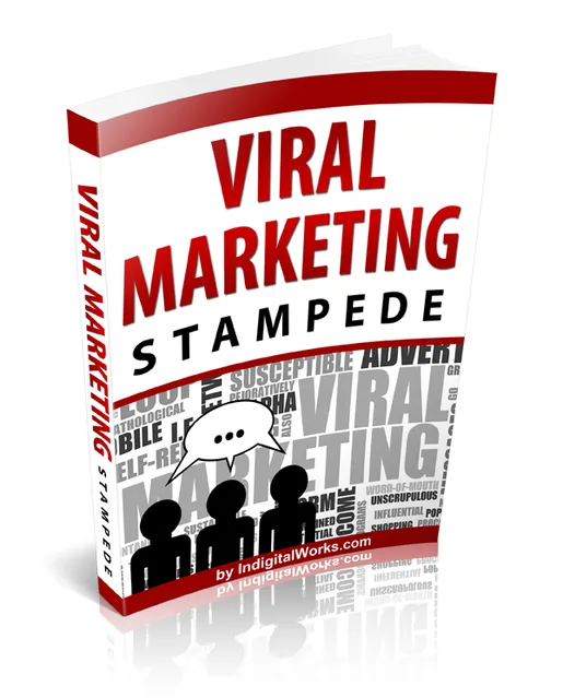eCover representing Viral Marketing Stampede PLR eBooks & Reports with Private Label Rights