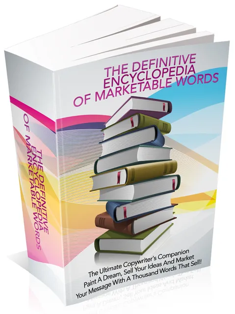 eCover representing The Definitive Encyclopedia Of Marketable Words eBooks & Reports with Master Resell Rights
