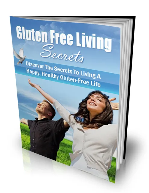 eCover representing Gluten Free Living Secrets eBooks & Reports with Master Resell Rights