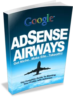 eCover representing Adsense Airways eBooks & Reports with Master Resell Rights