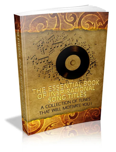 eCover representing The Essential Book Of Inspirational Song Titles eBooks & Reports with Master Resell Rights