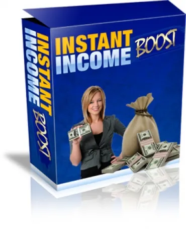 eCover representing Instant Income Boost eBooks & Reports with Master Resell Rights